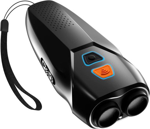 Професійний потужний ультразвуковий відлякувач собак Ultrasonic Dog Repeller PU 70 з акумулятором і ліхтариком, захист від собак