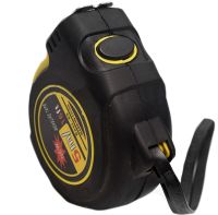 Будівельна вимірювальна рулетка Tape measure Best-65 5м х 16мм з автостопом і зачепом, Рулетка TP - 2401 для вимірювань з нейлоновим покриттям Жовта