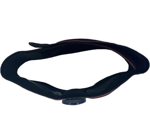 Електричний пояс-стимулятор для черевного преса Abdominal Toning Belt NY-82, масажер міостимулятор W24 для м'язів живота з 6 режимами від USB Чорний