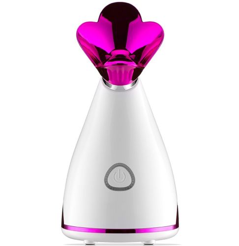 Парова сауна для омолодження та зволоження обличчя з інгалятором Phyopus Facial Ionic Steamer CL-5358, Розпарювач 2в1 з іонізатором для чищення шкіри