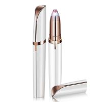 Жіночий епілятор для брів Finishing Touch Flawless Brows, портативний тример Електробритва для видалення волосся на батарейках Білий