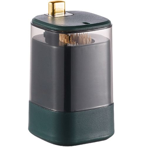 Автоматичний органайзер для зубочисток Press Type toothpick Box портативний тримач, контейнер під зубочистки, підставка для дому та вітальні