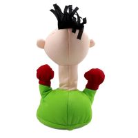 Мягкая игрушка антистресс Stress-Max Punch Me 02 Ударь меня со звуком, Кукла для битья на присосках со звуковыми эффектами 20 см