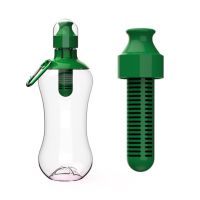 Спортивна герметична пляшка з фільтром для питної води Water Filter Bottle, об'ємом 550 мл для занять спортом, М'яка пляшка для очищення води
