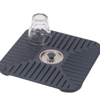 Захисна підставка Joseph SinkShield 851700 для раковини зі зливом 30x30 см, Гнучкий квадратний захисний килимок із захистом від засмічень для мийки