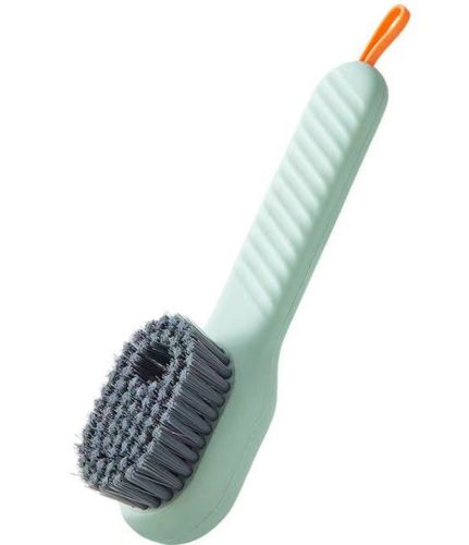 Багатофункціональна універсальна щітка MHZ Cleaning Brush для чищення одягу та взуття, Щітка для миття посуду з дозатором для миючого засобу