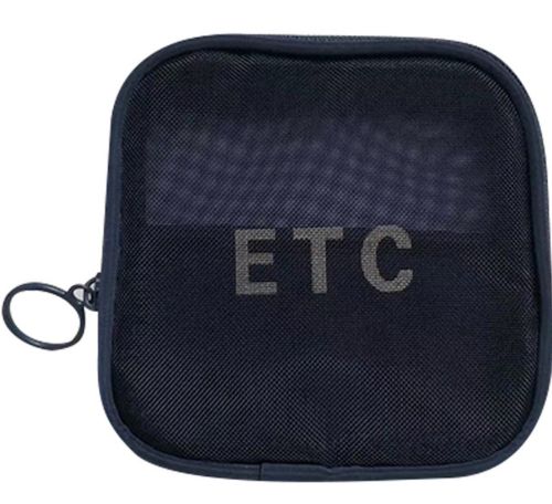 Сітчаста Дорожня міні косметичка чохол ETC XL-1013 для зберігання косметики і дрібниць, жіноча сумка органайзер Travel Cosmetic Pouch на блискавці
