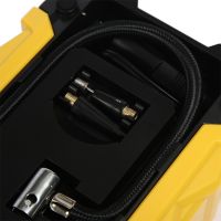 Автомобільний компресор CarSun Air Pump C1399 - 1 автокомпресор з дисплеєм і ліхтарем для підкачки шин від прикурювача 12V повітряний насос для машини