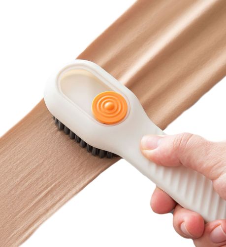 Багатофункціональна універсальна щітка MHZ Cleaning Brush для чищення одягу та взуття, Щітка для миття посуду з дозатором для миючого засобу