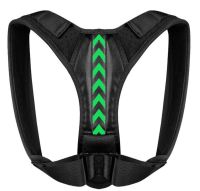 Фіксуючий коректор правильної постави Back Belt, Корсет для корекції і вирівнювання спини і плечей, бандаж, жилет для хребта на липучках