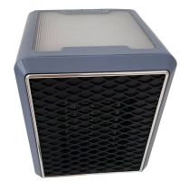 Керамічний інфрачервоний обігрівач Handy Heater Pure Warmth RD-08 1200W, настільний тепловентилятор c LED підсвічуванням, електрообігрівач Чорний