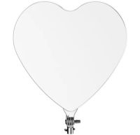 Світлодіодна лампа для фото у вигляді серця LED Light RL-500 30x49 см без штатива для фото і відео, Студійна селфи лампа відеосвітло 3 режими з пультом