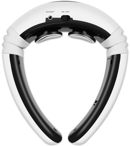 Електричний масажер для шиї Neck Massager HX-5880 імпульсний міостимулятор для тіла, електростимулятор для шийного відділу 3 режими на акумуляторі