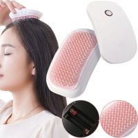 Электрический массажер для кожи головы Head Massager силиконовая массажная расческа от выпадения и роста волос умная щетка от головной боли и перхоти