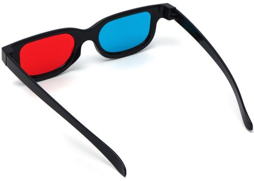 Универсальные 3D очки виртуальной реальности Digital Glasses анаглифные стерео очки в пластиковой оправе для 3Д изображений, фильмов и видео