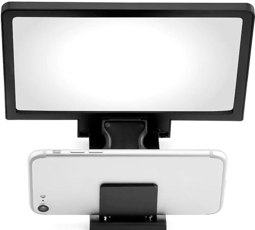 3D увеличитель экрана Enlarged Screen Mobile Phone F1 для телефона, смартфона, увеличительное стекло 26X19 см 3Д увеличительная подставка, держатель