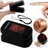 Портативный пульсоксиметр на палец Pulse Oximeter BL-230 пульсометр с LCD дисплеем на батарейках для измерения пульса сатурации кислорода в крови