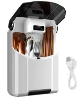 Настінний стерилізатор Chopstick Disinfection Machine SH-012 дезінфікуючий тримач для посуду та столових приборів з УФ-стерилізацією LY-996