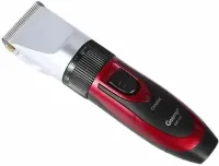 Бездротова машинка для стрижки волосся GEMEI GM-550 з керамічними лезами, акумуляторний тример з двома змінними акумуляторами і насадками