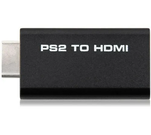 Компонентний перехідник конвертер PS2 PS3 to HDMI G300 для ігрової приставки Sony Playstation, відео та аудіо адаптер для ігрових приставок Чорний