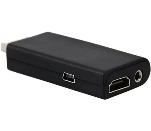 Компонентний перехідник конвертер PS2 PS3 to HDMI G300 для ігрової приставки Sony Playstation, відео та аудіо адаптер для ігрових приставок Чорний