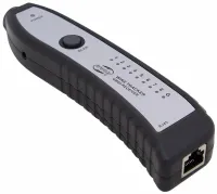 Багатофункціональний кабельний тестер Benetech GM60 мультиметр RJ-45 Ручний шукач проводів, розривів ланцюга діагностика кабелю на батарейках