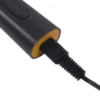 Беспроводной триммер MicroTouch TR-159 для бритья и стрижки усов и бороды с подсветкой, Аккумуляторная машинка с 3 насадками для удаления волос