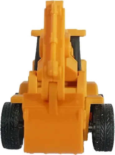 Детская игрушка экскаватор с подвижным ковшом Engineering Veicle Truck SY686B-613 игрушечный бульдозер машинка 17х7.5х8.5 см для детей Желтый