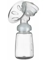 Электрический двойной молокоотсос Breast Pump RH-228 300 мл для кормления и хранения грудного молока с массажной насадкой бутылочками и соской RH228