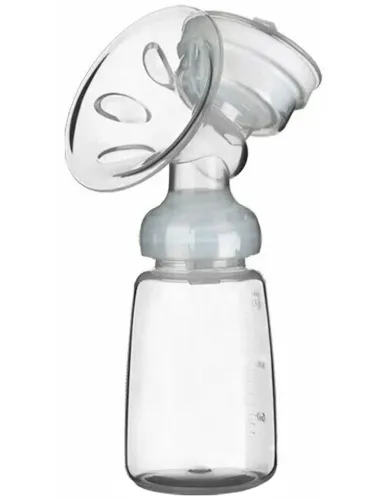Электрический двойной молокоотсос Breast Pump RH-228 300 мл для кормления и хранения грудного молока с массажной насадкой бутылочками и соской RH228