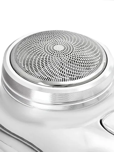 Акумуляторна Дорожня електробритва депілятор Mini Shaver P10 XL-510 3W для сухого і вологого гоління, Бездротова роторна USB міні бритва тример