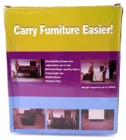 Ремені для перенесення багажу, меблів і важких вантажів Carry Furnishings Easier 6684 такелажний підйомний ремінь для підтримки і перенесення вантажу