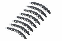 Спортивный массажный обруч Hula Hoop (Хула хуп) Professional Massaging Exerciser, утяжеленный с магнитами хулахуп для похудения разборной Хула-хуп