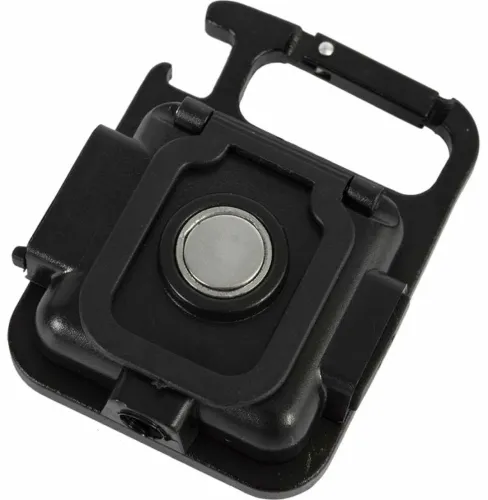  Карманный фонарик брелок Bailong SH-J031-SWS COB 240 LED с магнитом и карабином, Аккумуляторный водонепроницаемый мини фонарь на ключи с открывалкой