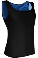 Женская утягивающая майка Sweat Shaper Women's для похудения с эффектом сауны, Майка сауна для занятия спортом для женщин M/L XL/XXL Черная