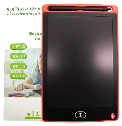 Графічний LCD планшет для малювання DEX DWT-8516 портативний електронний кольоровий LED-планшет 8,5 " з стилусом в комплекті magic sketchpad