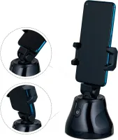 Умный настольный штатив с датчиком движения Holder Robot Cameraman 360° вращающийся смарт штатив, держатель для телефона, смартфона IOS Android