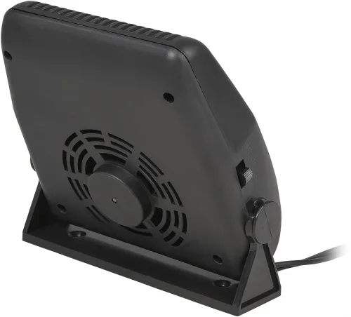 Автомобільний обігрівач салону від прикурювача Auto Heater HJ - 701 Fan 12 volt DC 150W, Тепловентилятор дуйка HJ701 для авто 150 Вт Чорний