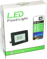 Світлодіодний вуличний прожектор 30W LED Flood Light Series 2 UKC FL-30 з монтажним кріпленням на кронштейн, денний лід ліхтар 30 Вт IP66 для вулиці від мережі