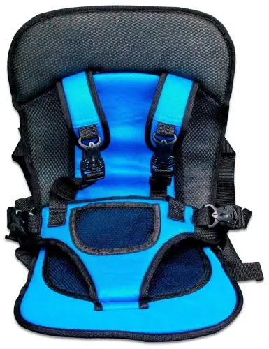 Дитяче безкаркасне автокрісло Multi Function Car Cushion Синій, універсальне авто крісло дитині в машину до 25 кг, зручне автомобільне крісло