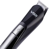 Аккумуляторная беспроводная машинка триммер VGR V-012 для стрижки волос, бороды, носа и ушей, профессиональный набор для тела 6 в 1 с насадками 5W