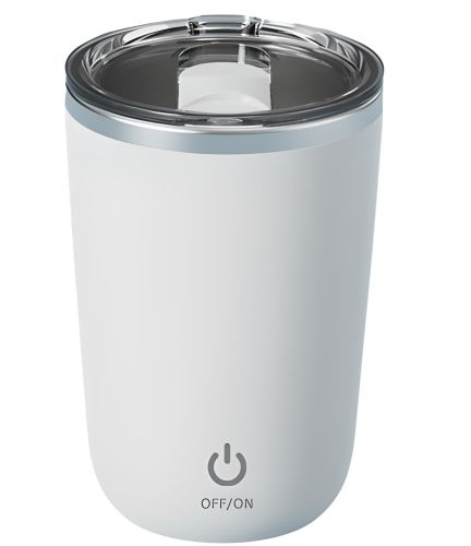 Автоматична чашка мішалка Magnetic Self Stirring Coffee mugs 350 мл з міксером для розмішування кави Термокружка з автосмешиванием YOUZI з кришкою