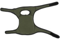Садові наколінники Knee Pads універсальна захисна пара наколінників з піни для будівництва, городу, ремонтних і садових робіт 23х46 см Хакі