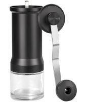 Ручна кавомолка Coffee Grinder KMDJ-D 5 регулювань помелу, механічний подрібнювач кавових зерен, млин із керамічними жорнами Lecot