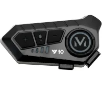 Бездротова гарнітура на шолом Helmet Wireless Earphone Y10 з м'яким мікрофоном і шумозаглушенням, мотогарнітура з сенсорним управлінням і Bluetooth