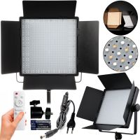 Світлодіодна студійна лампа Camera Led Light RL-900 професійний відеосвітло 3000K-6500K RGB освітлювач для фото і відео з пультом управління 85W