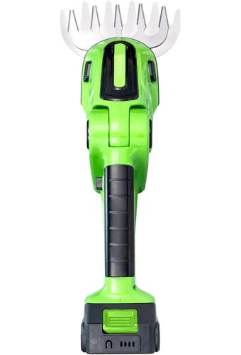 Акумуляторні садові ножиці Garden Cutter Vcitn 2 в 1 ручний тример кущоріз для стрижки газонів, чагарників і трави з двома насадками 24V