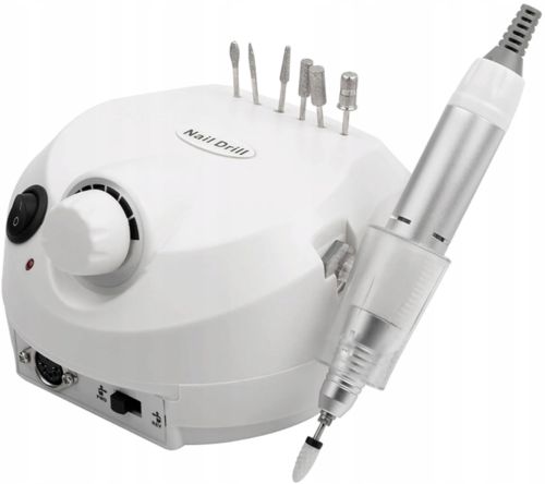 Фрезер для манікюру і педикюру Beauty Nail Dm - 202 35000 об/хв апарат для обробки нігтів з насадками 6 в 1 манікюрний апаратний набір з фрезами
