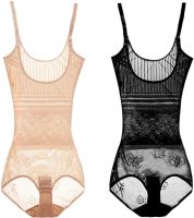 Коригуючий боді Waist Band 181 жіноча стягуюча Нижня білизна 35-110 кг моделюючий комбідрес для корекції фігури і талії з пуш-ап Бежевий