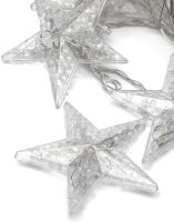 Внутренняя гирлянда штора Звезды Star Style теплый белый 2.5Х1 м 138 LED диодов WW, светодиодная гирлянда-занавес 12 звезд на окно 2.5мх1м 220V
